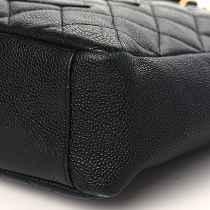 Chanel Caviar Quilted Petit Shopping Tote PST Black 9 of 9