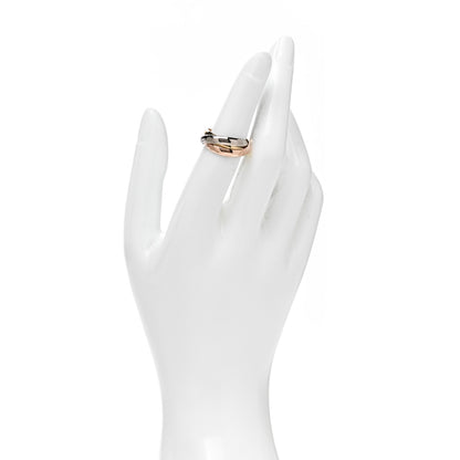 Cartier 18K Pink Yellow White Gold Classic Cartier Trinity Ring 51 5.75 2 of 5
