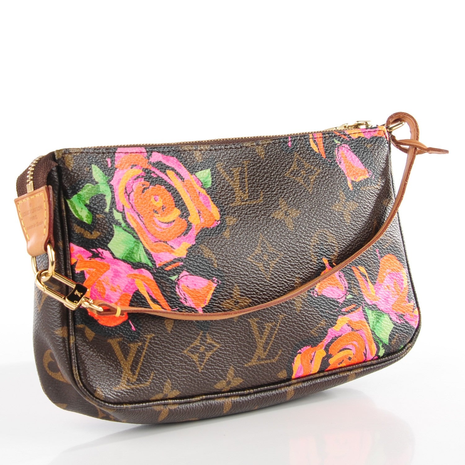 Louis Vuitton Monogram Roses Pochette Accessories 3 of 7