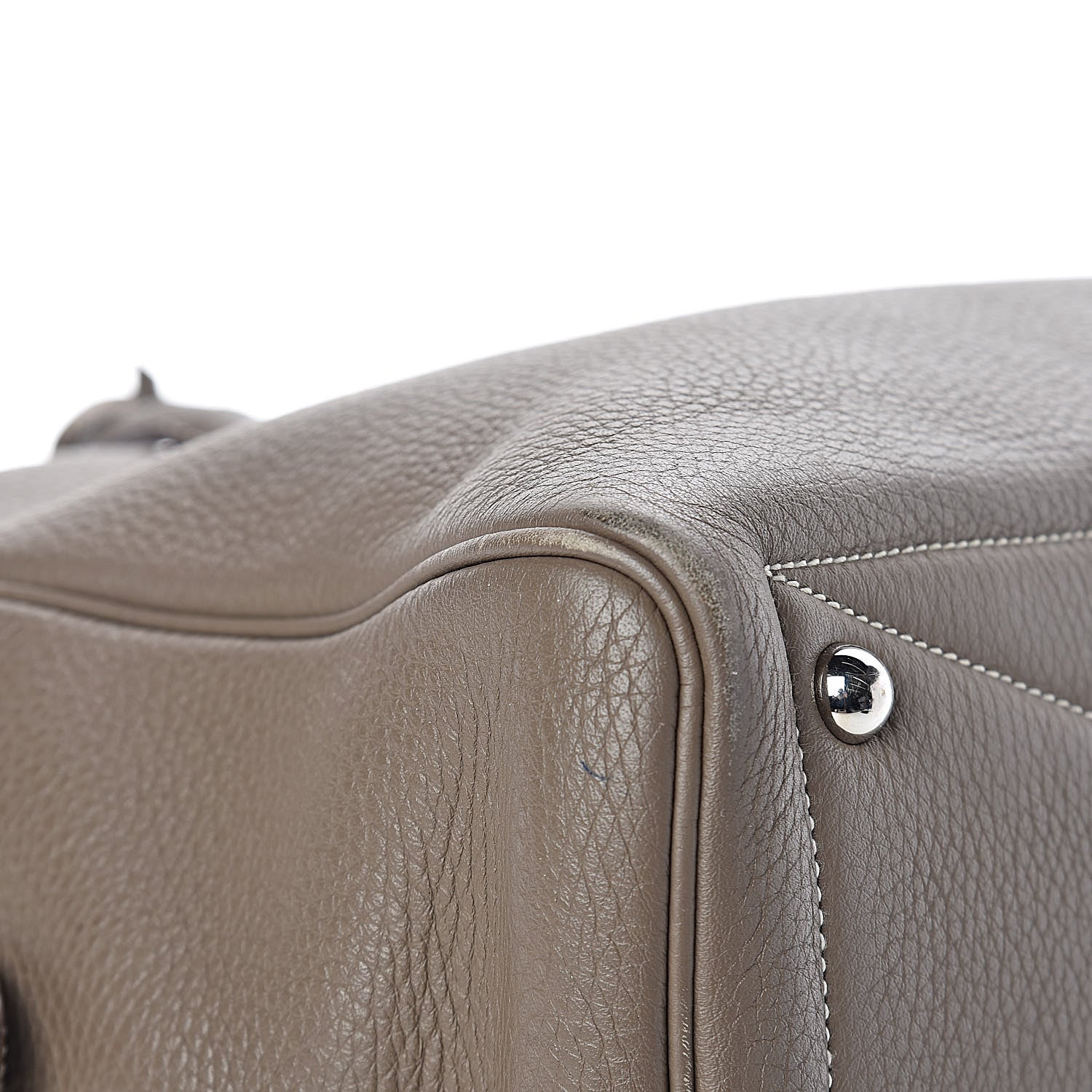 Hermes Taurillon Clemence Victoria II 35 Etoupe 14 of 18