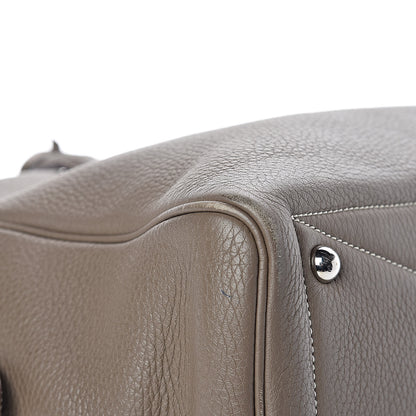 Hermes Taurillon Clemence Victoria II 35 Etoupe 14 of 18