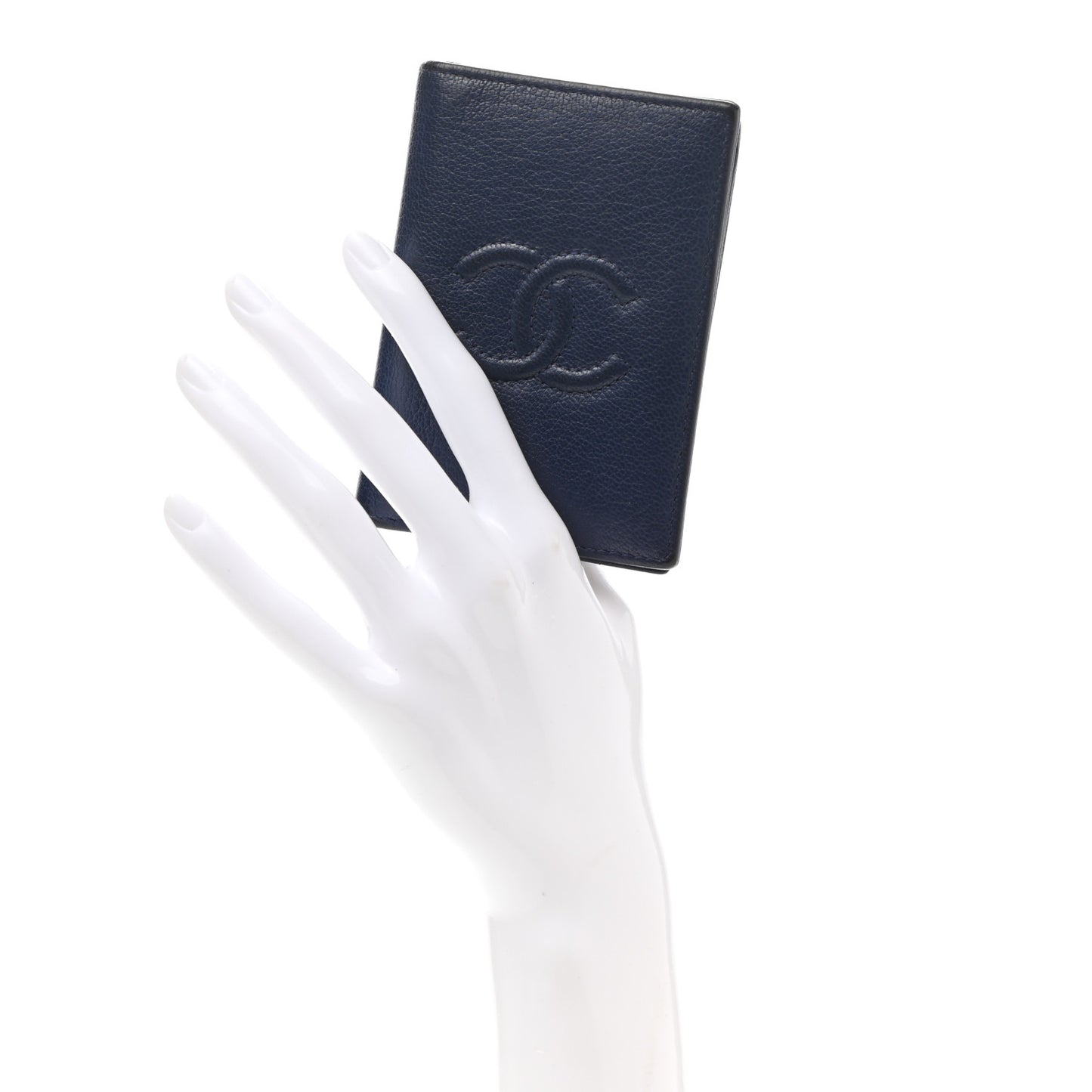 Lambskin Timeless CC Timeless Card Holder Wallet Navy