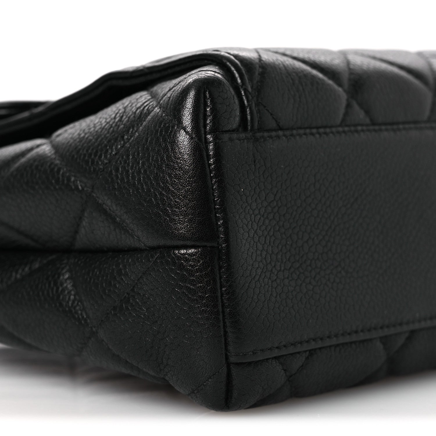 Chanel Caviar Quilted Flap Shoulder Bag Black 10 of 13