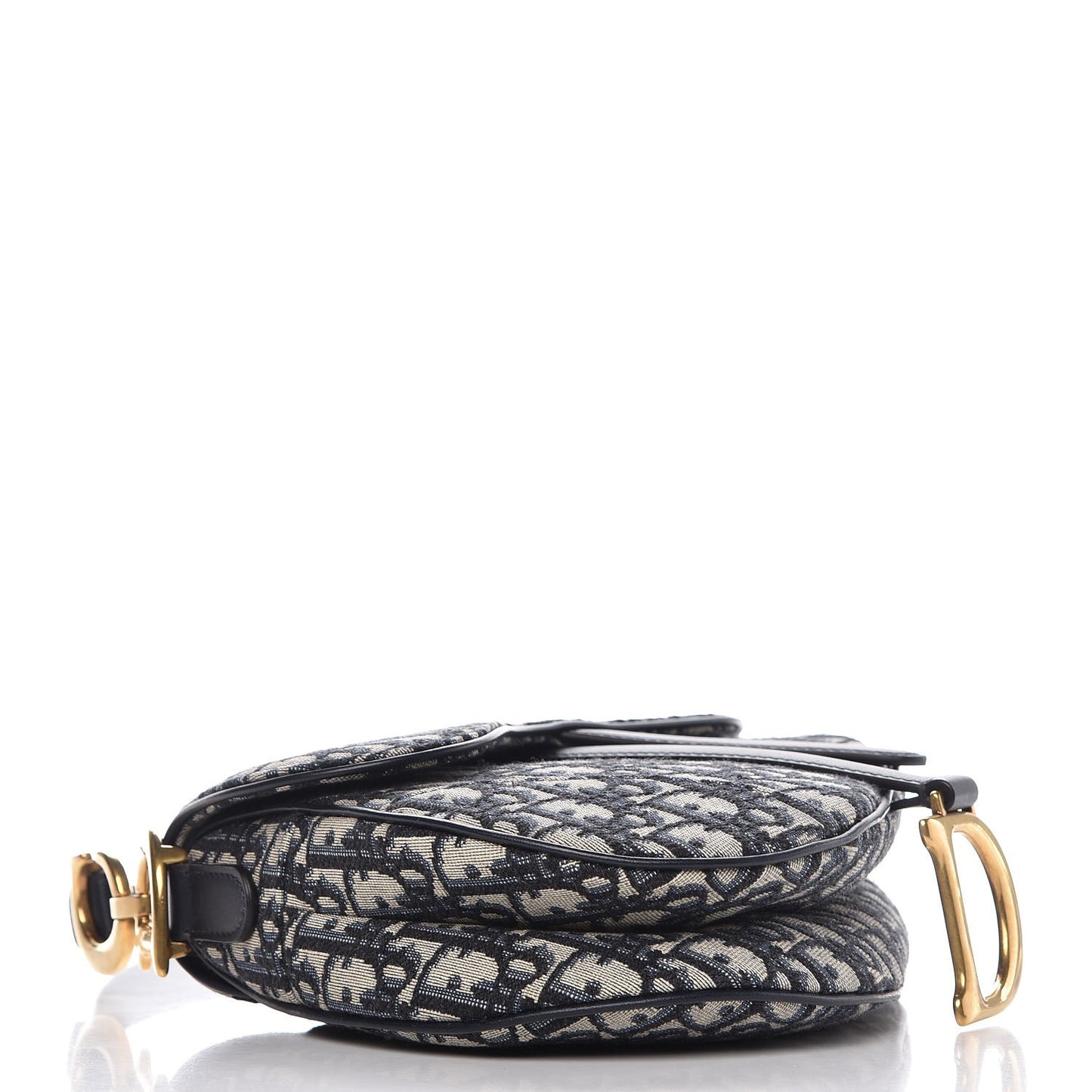 Oblique Saddle Bag Blue