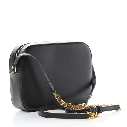 Saint Laurent Grain De Poudre Medium Classic Monogram Camera Bag Black 3 of 10
