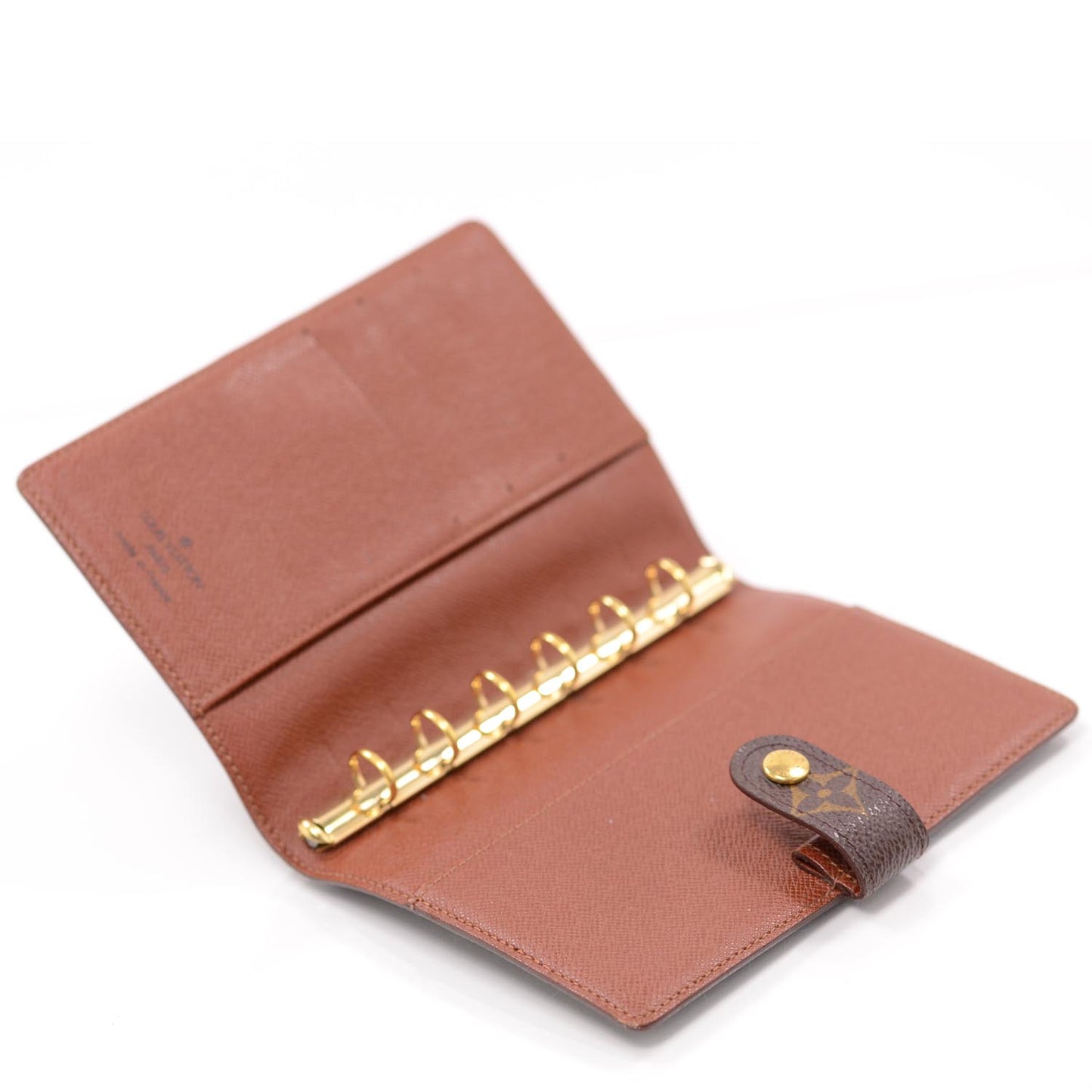 Monogram Agenda Cover Small Ring