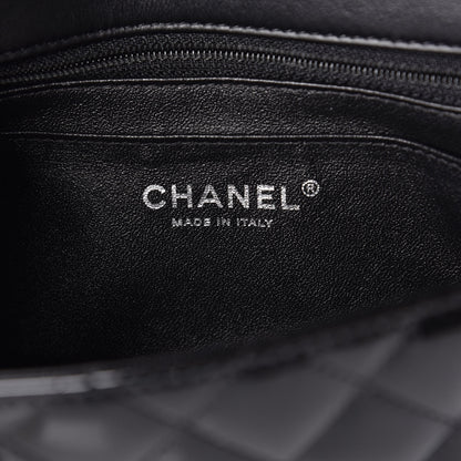 Chanel Patent Calfskin Quilted Mini Rectangular Flap Black 6 of 10