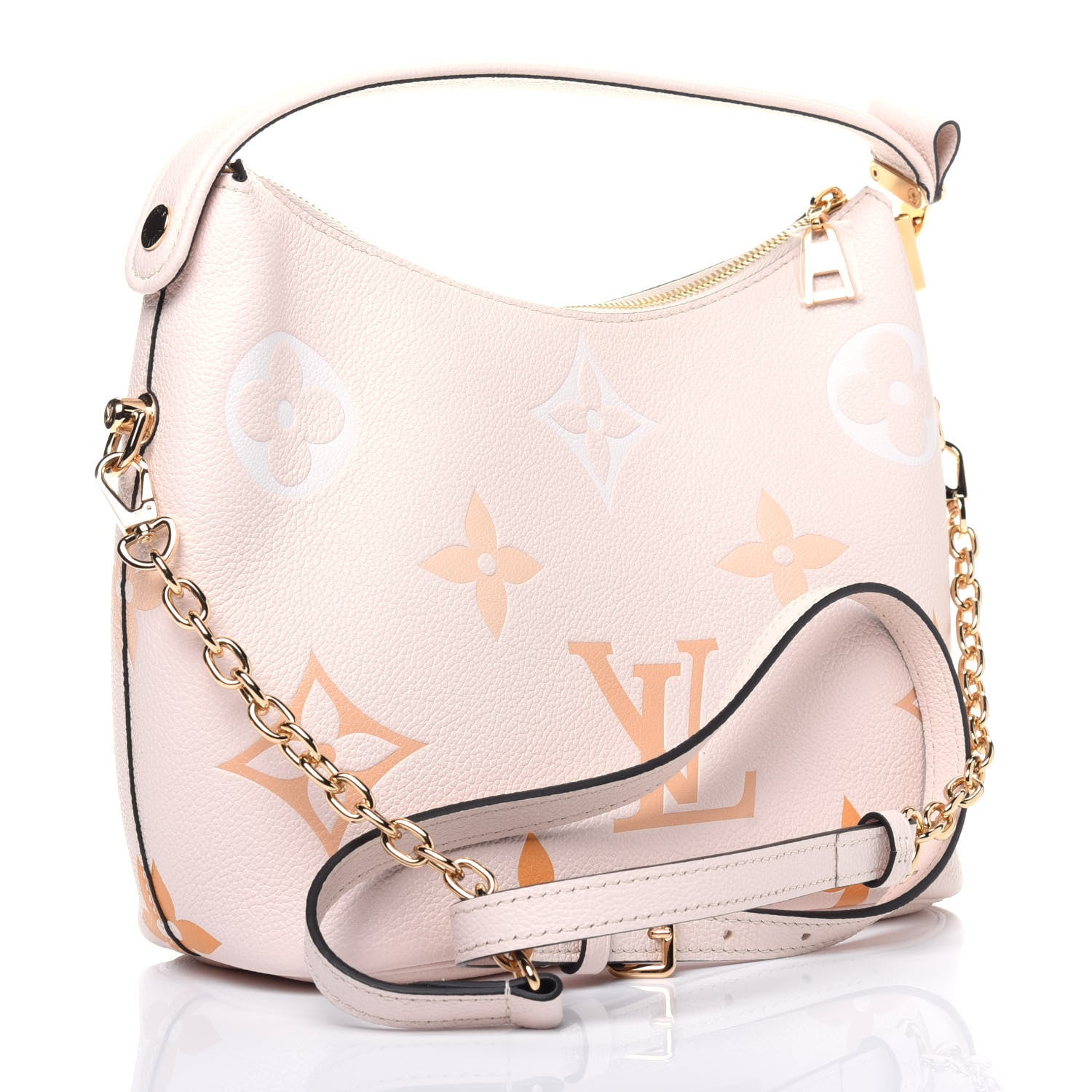Louis Vuitton Empreinte Monogram Giant By The Pool Marshmallow Hobo Cream Saffron 4 of 12
