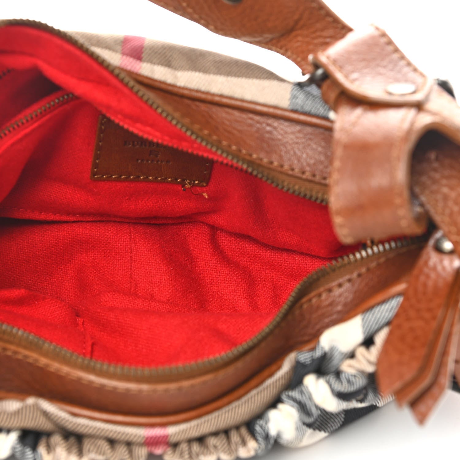 Burberry House Check Shoulder Bag Tan 5 of 13