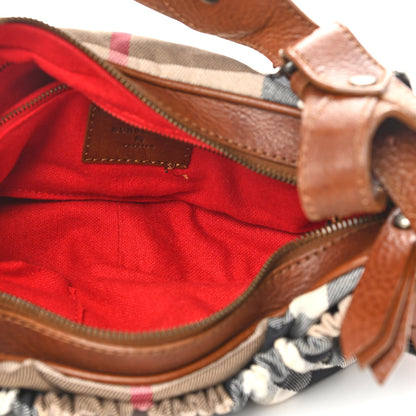 Burberry House Check Shoulder Bag Tan 5 of 13