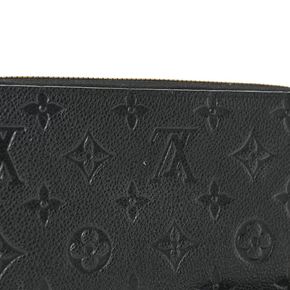 Louis Vuitton Empreinte Zippy Wallet Black 8 of 9