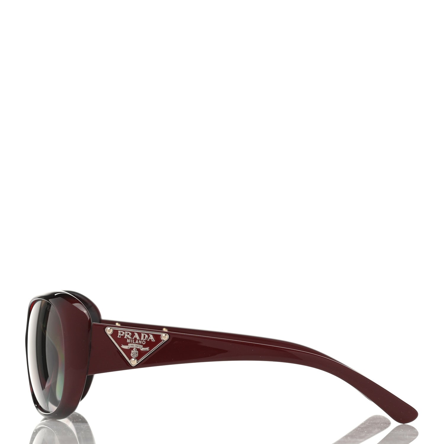 Prada Polarized Sunglasses SPR 27L Red 3 of 7