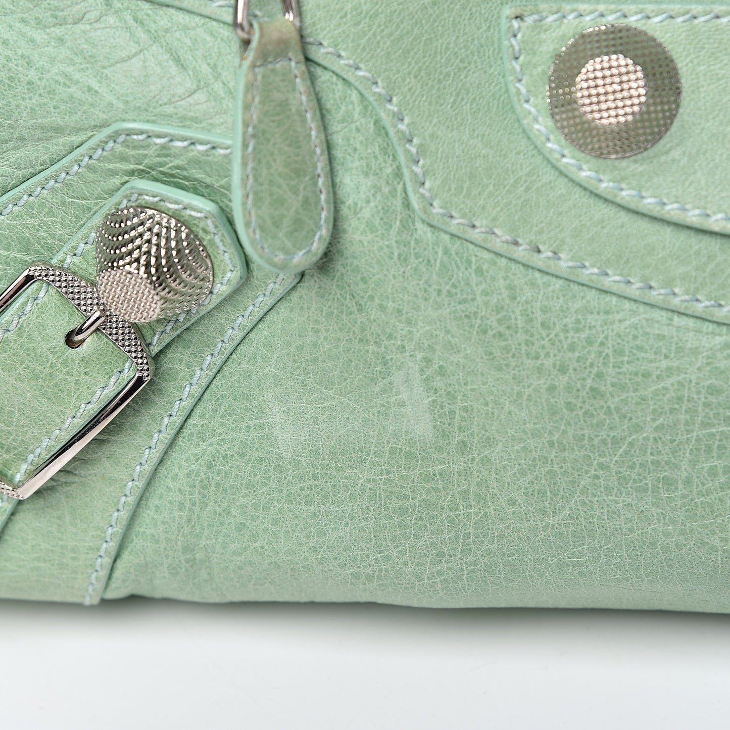 Agneau Giant 21 Silver Hardware City Vert D'eau