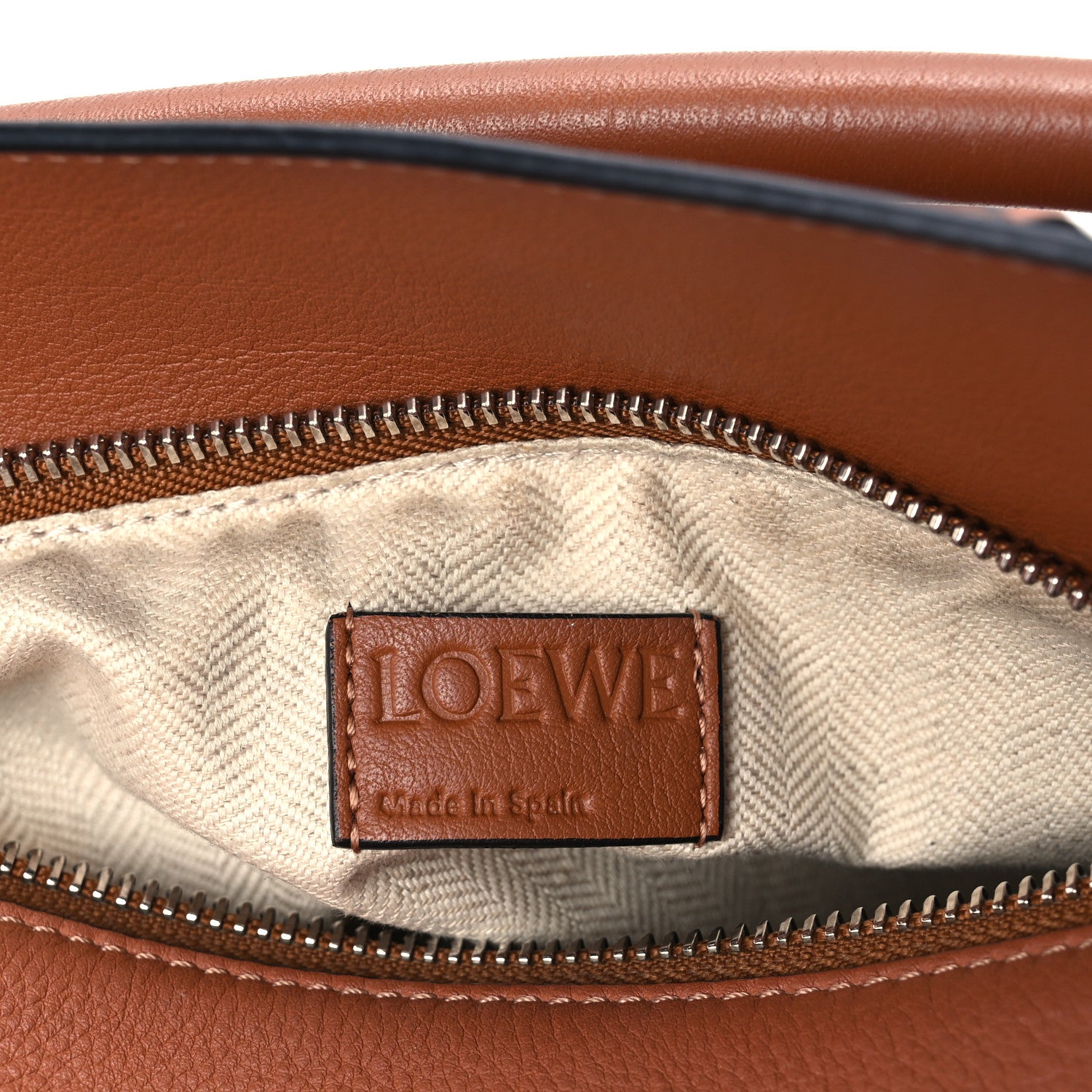 Loewe Calfskin Small Puzzle Bag Tan 5 of 10