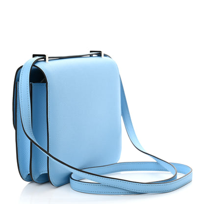 Hermes Epsom Constance 18 Celeste 4 of 11