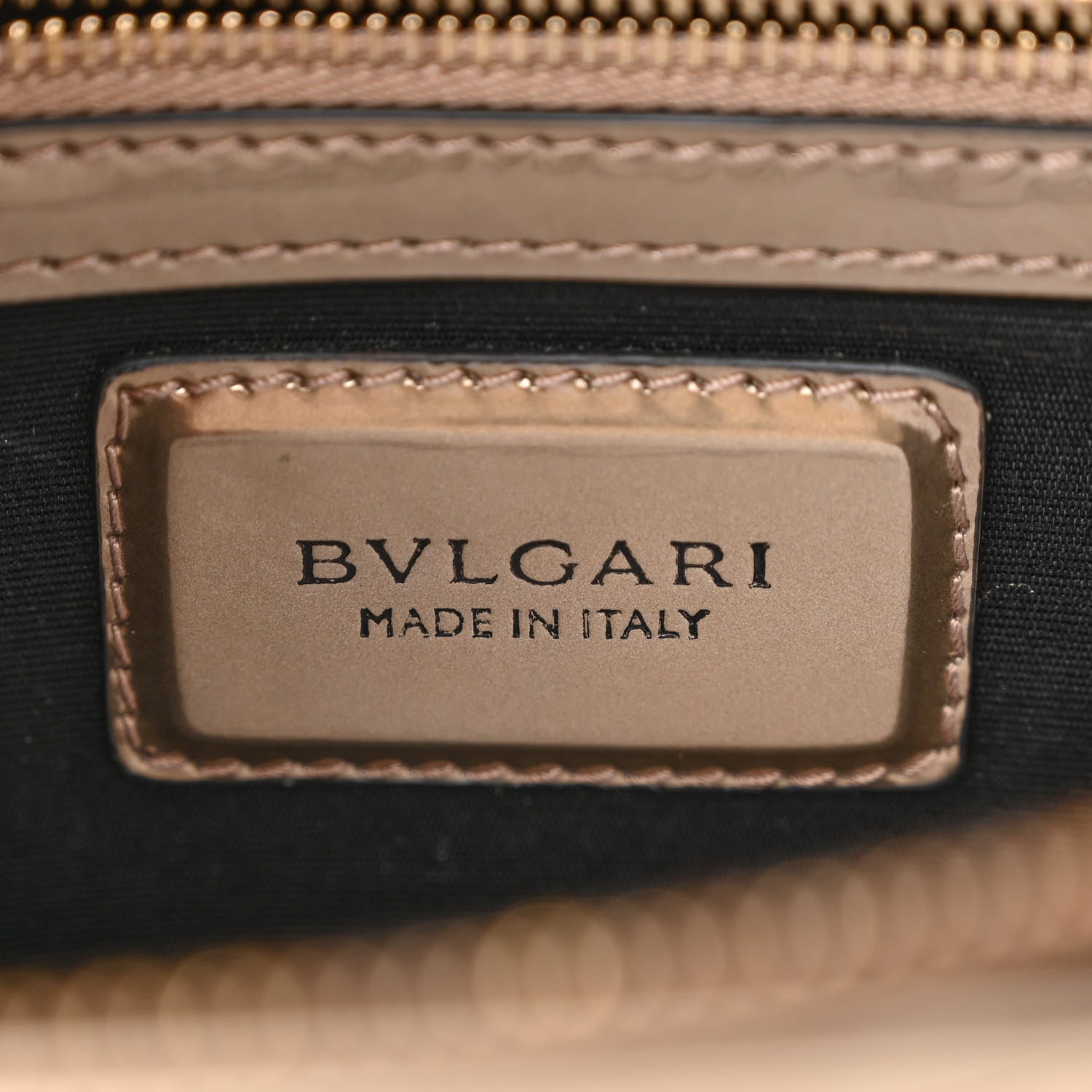 Bulgari Metallic Calfskin Serpenti Forever Crossbody Bag Bronze 7 of 13