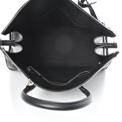 Saint Laurent Grained Calfskin Small Supple Sac De Jour Duffle Black 4 of 11