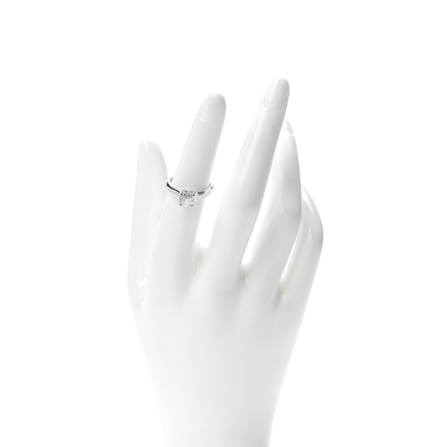 Platinum Diamond 1.20ct Solitaire Lucida Engagement Ring 51 5.75