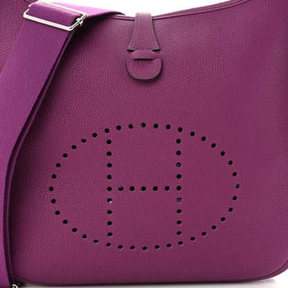 Hermes Taurillon Clemence Evelyne III PM Anemone 8 of 11