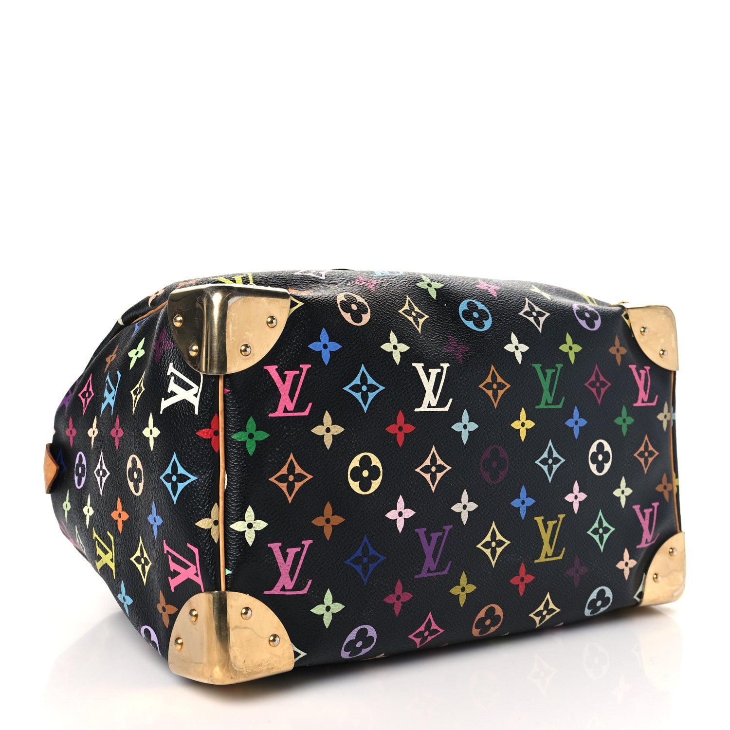 Louis Vuitton Monogram Multicolor Speedy 30 Black 4 of 12