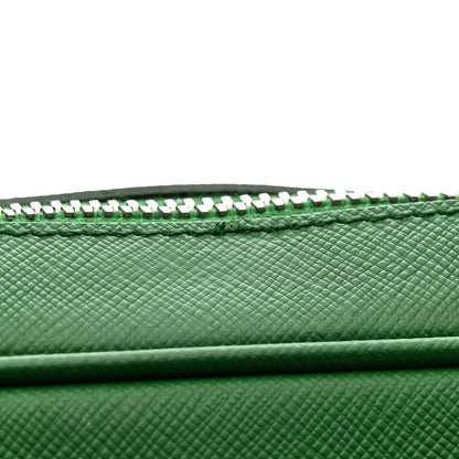 Prada Saffiano Travel Briefcase Mango 12 of 16
