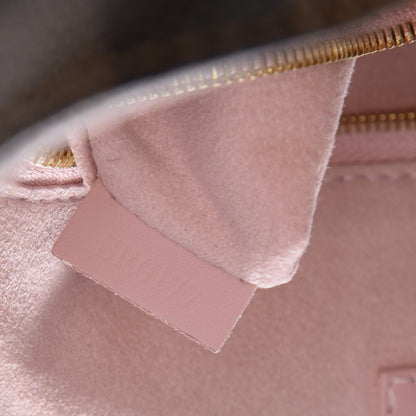 Louis Vuitton Damier Ebene Caissa Hobo Rose Ballerine 8 of 13