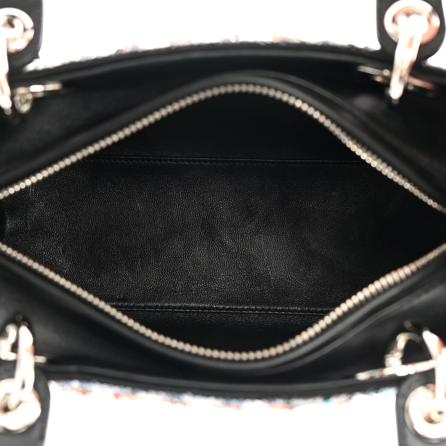 Sequin Medium Lady Dior Black Multicolor
