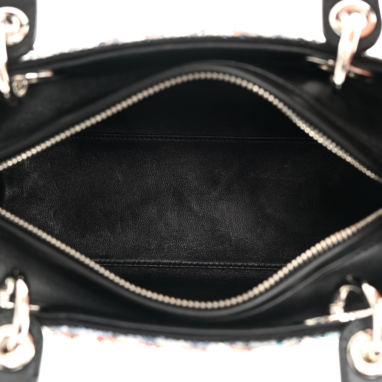 Christian Dior Sequin Medium Lady Dior Black Multicolor 5 of 15