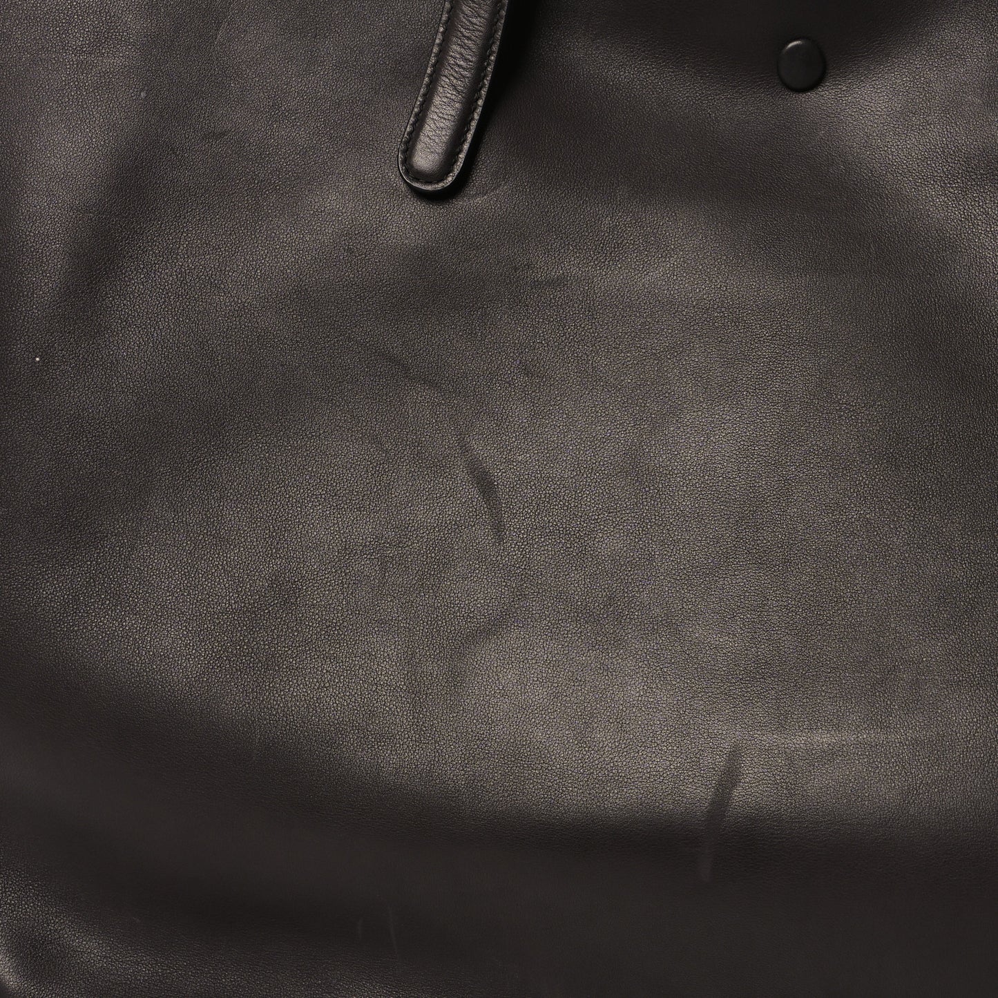 Polished Saddle Calfskin Idaho XL Dark Brown