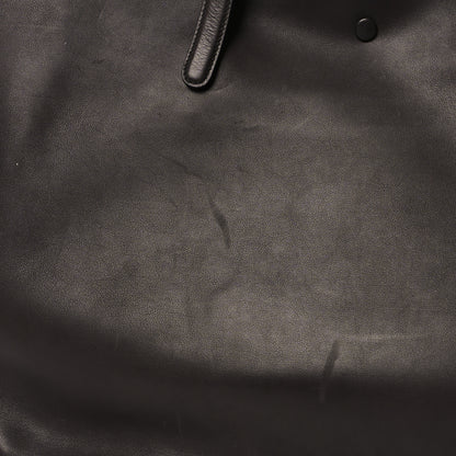 The Row Polished Saddle Calfskin Idaho XL Dark Brown 13 of 13