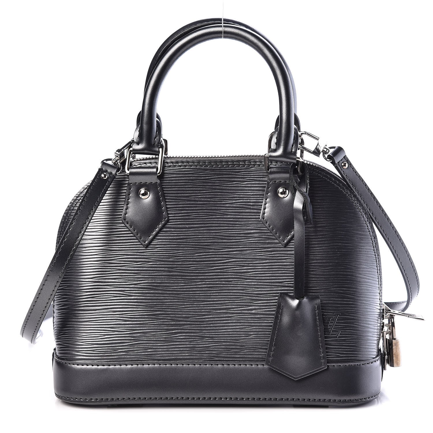Louis Vuitton Epi Alma BB Anthracite Nacre 1 of 11