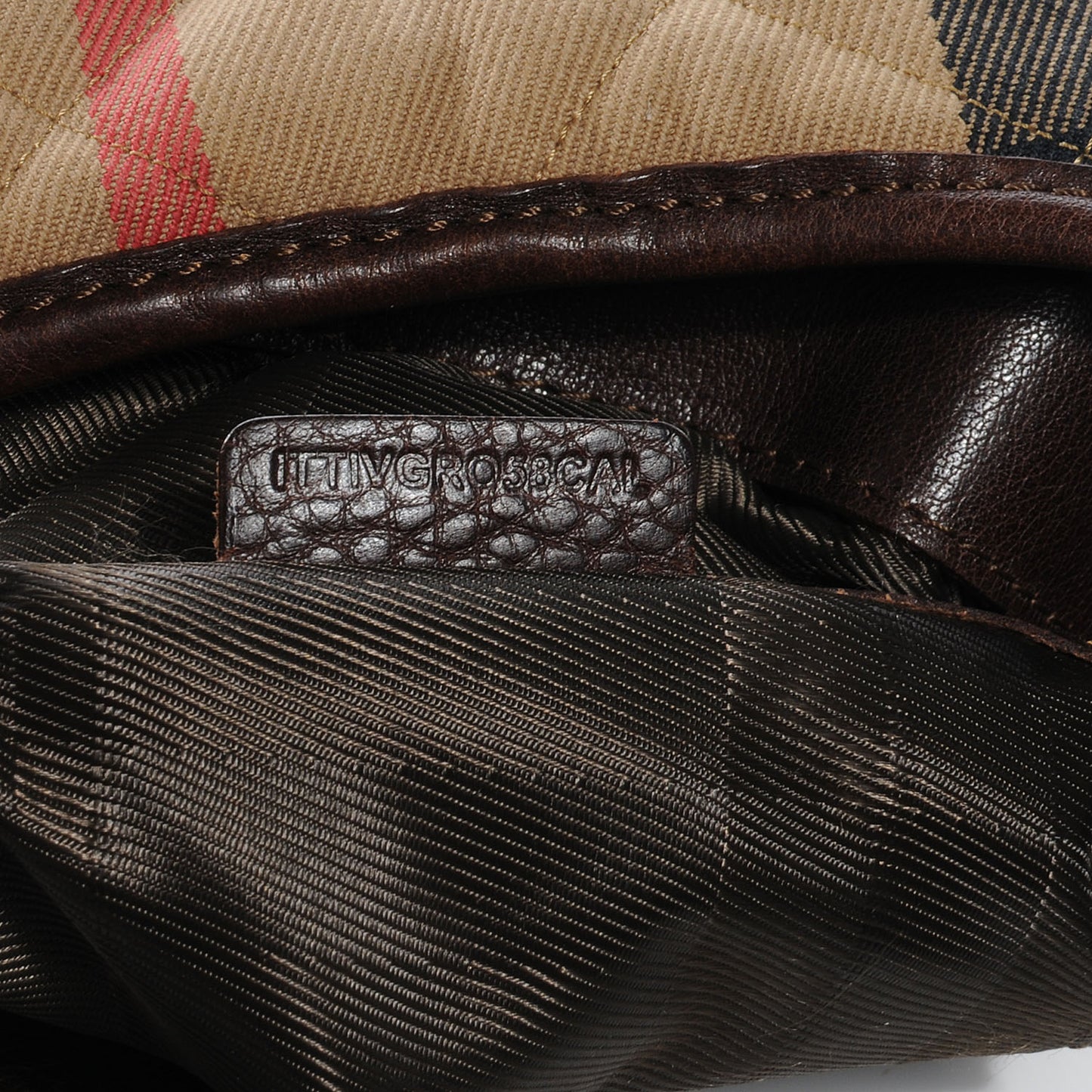 House Check Quilted Brook Hobo