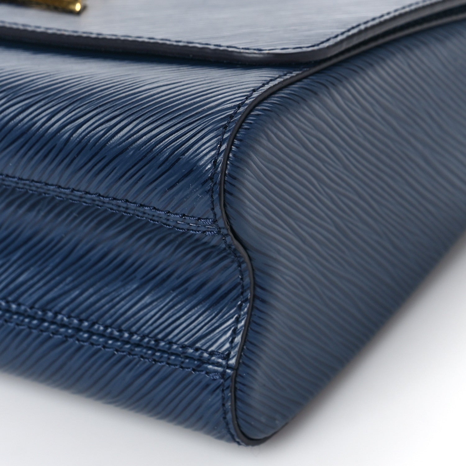 Louis Vuitton Epi Twist Shoulder Bag MM Indigo 8 of 8