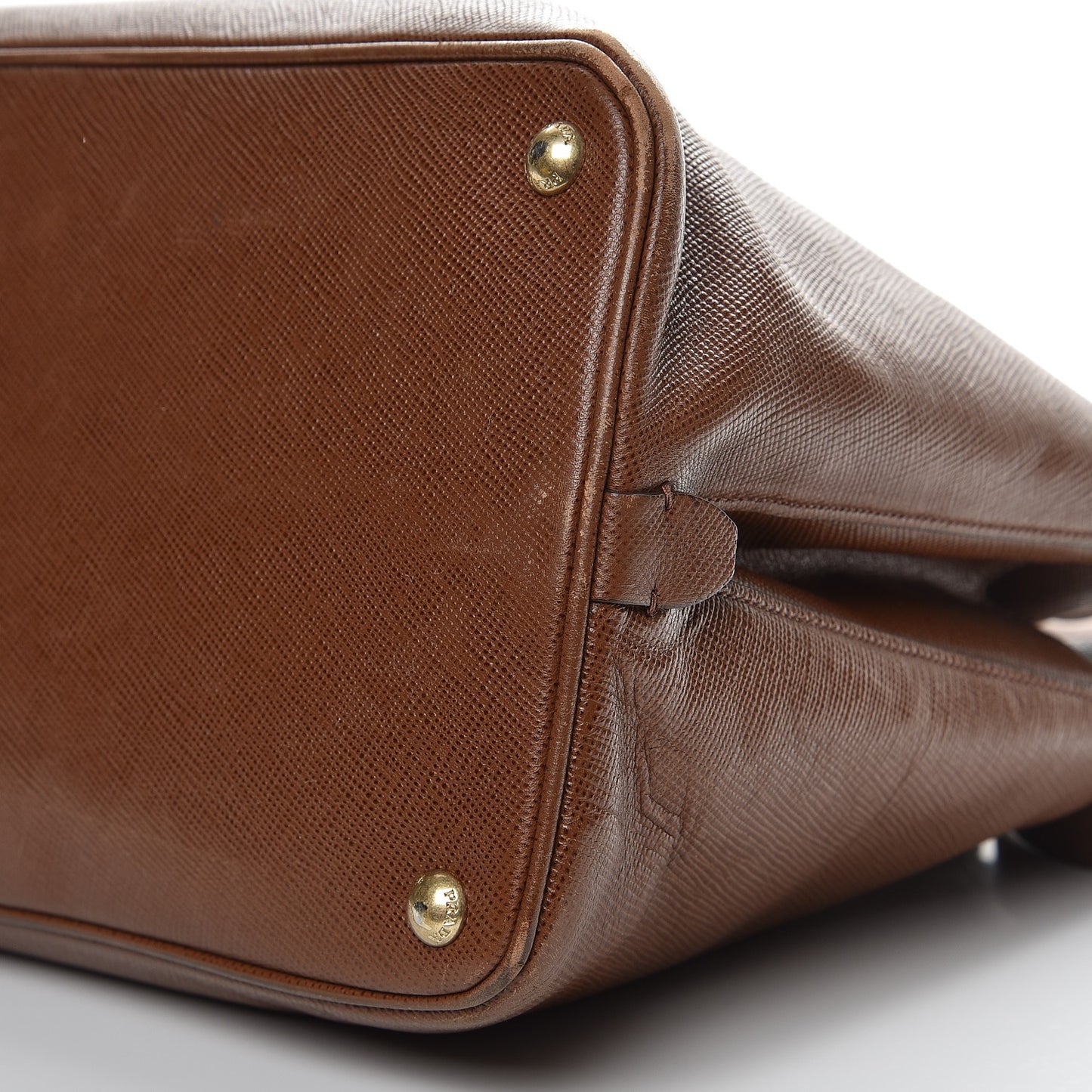 Saffiano Cuir Open Promenade Tote Palissandro