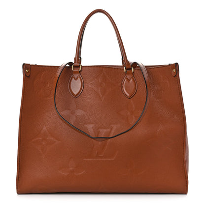 Louis Vuitton Empreinte Monogram Giant Onthego GM Cognac 1 of 14