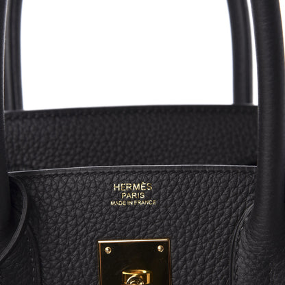 Hermes Togo Birkin 30 Black 8 of 12