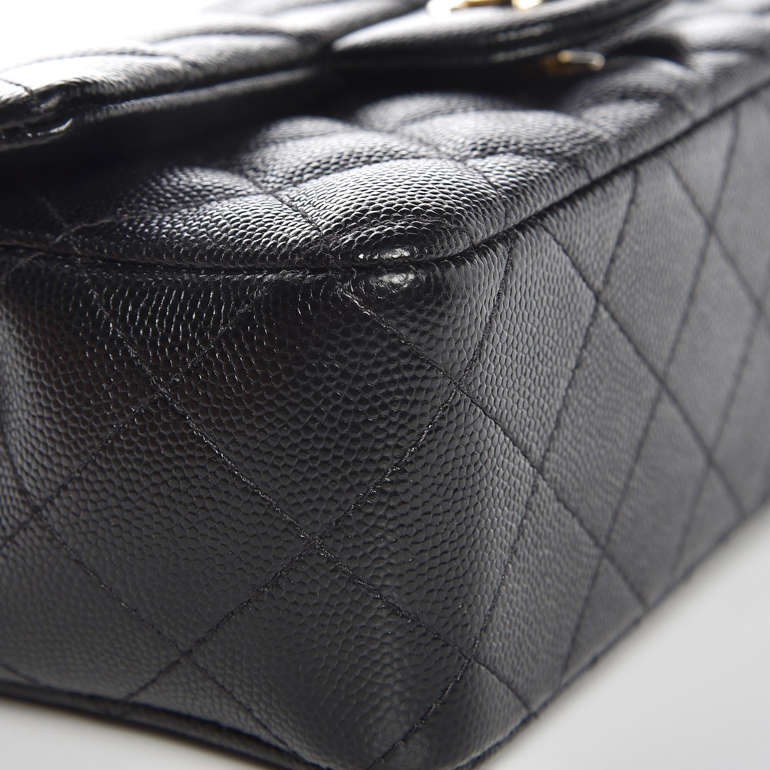 Chanel Caviar Quilted Mini Rectangular Flap Black 10 of 14