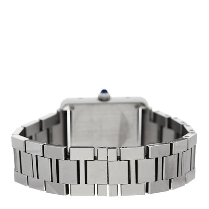 Cartier Stainless Steel 24mm Tank Solo Quartz Watch 3 of 7