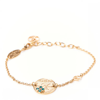 Louis Vuitton Metal Miss Windsor Medal Bracelet Gold 1 of 5