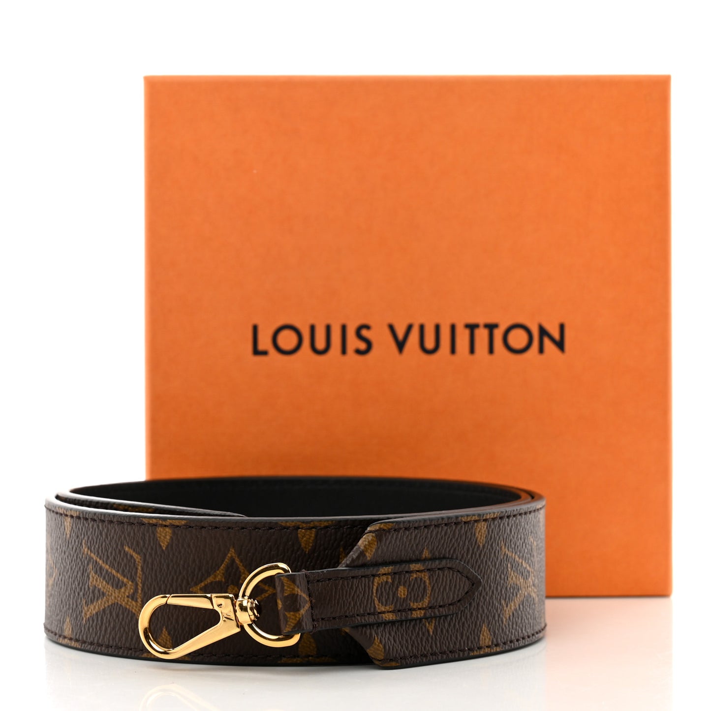 Monogram Bandouliere Shoulder Strap Black
