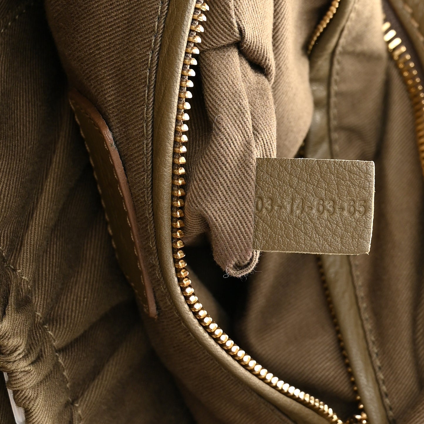 Calfskin Large Marcie Satchel Anchor Grey