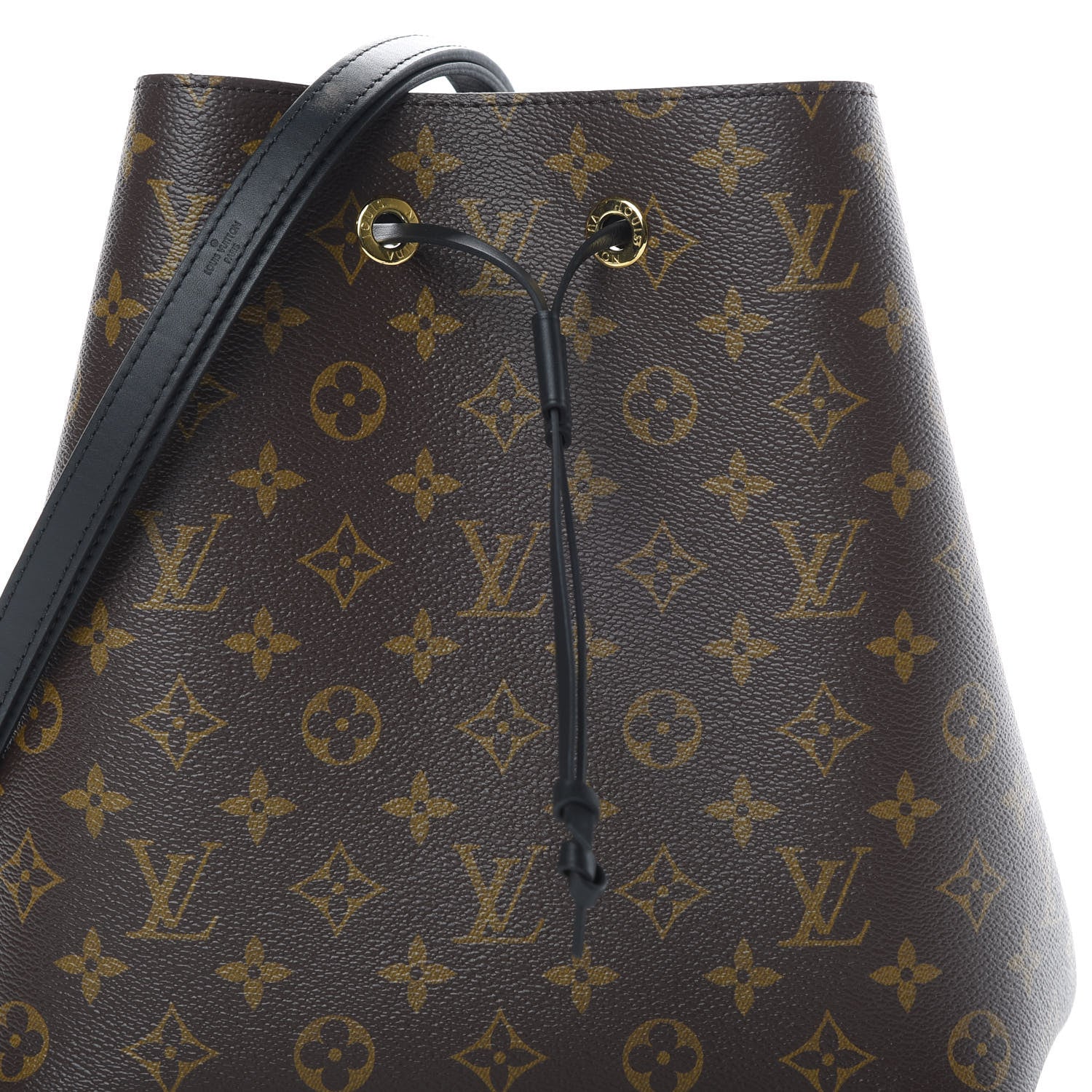 Louis Vuitton Monogram Neonoe MM Black 7 of 11