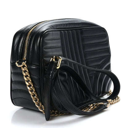 Prada Soft Calfskin Diagramme Camera Bag Black 3 of 8