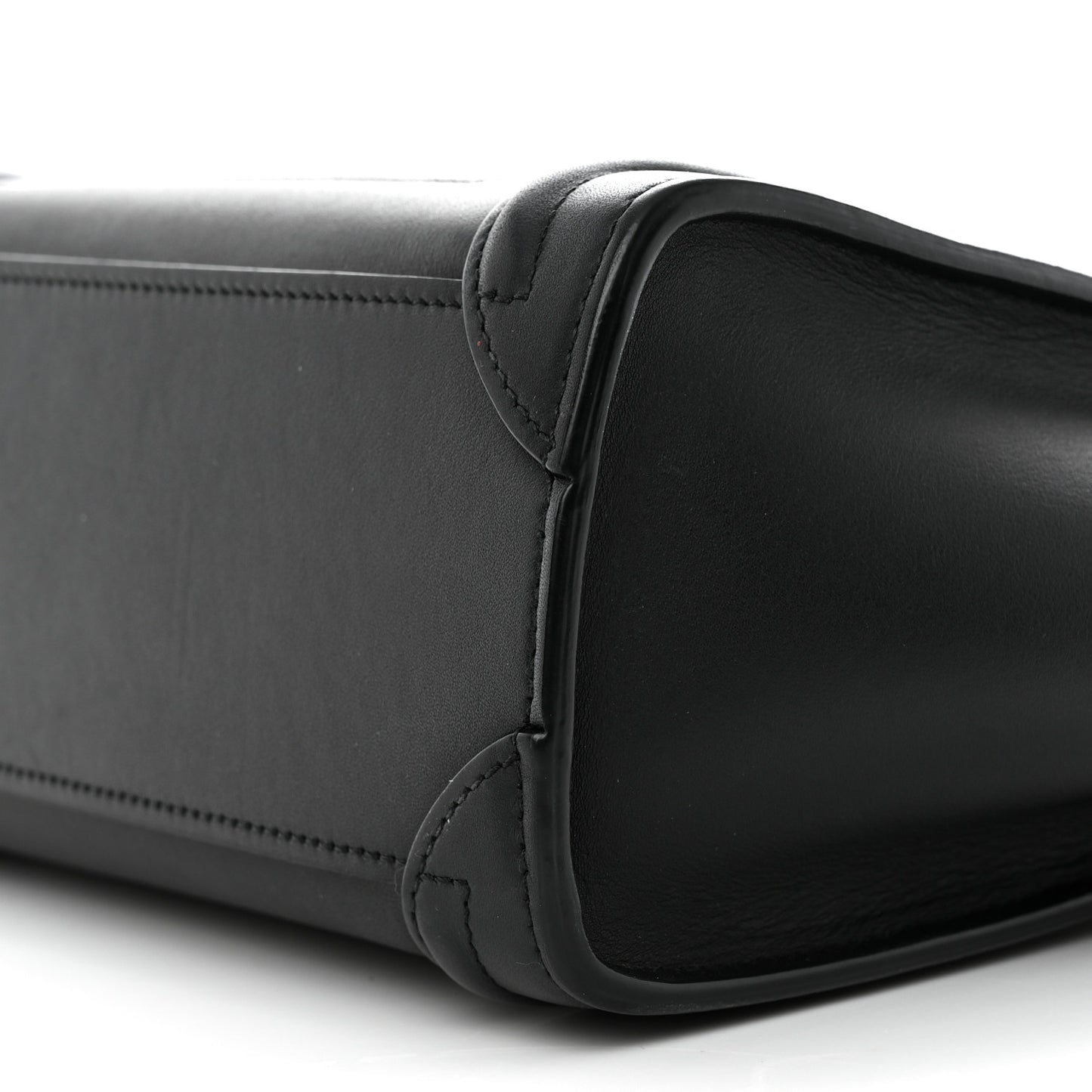 Smooth Calfskin Nano Luggage Black