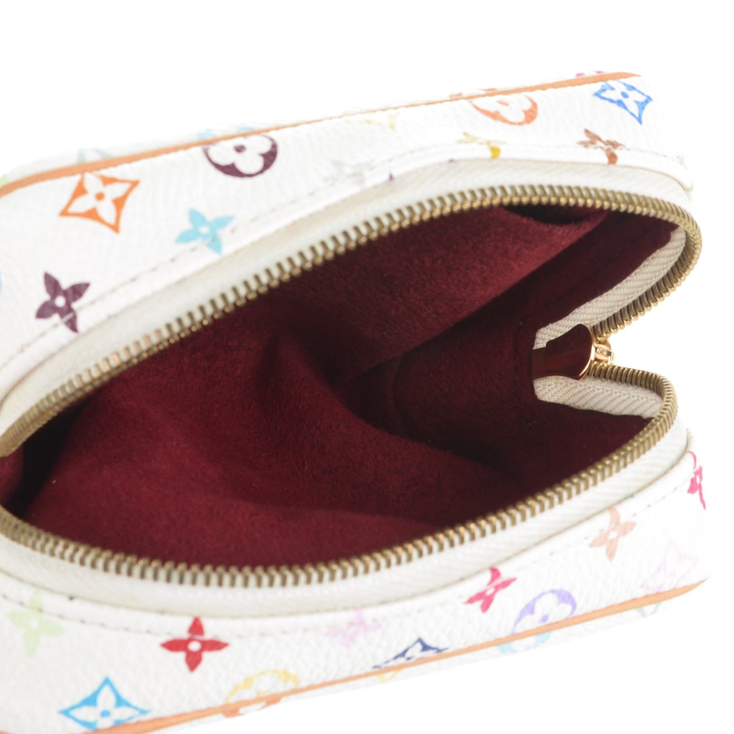 Monogram Multicolor Trousse Wapity White