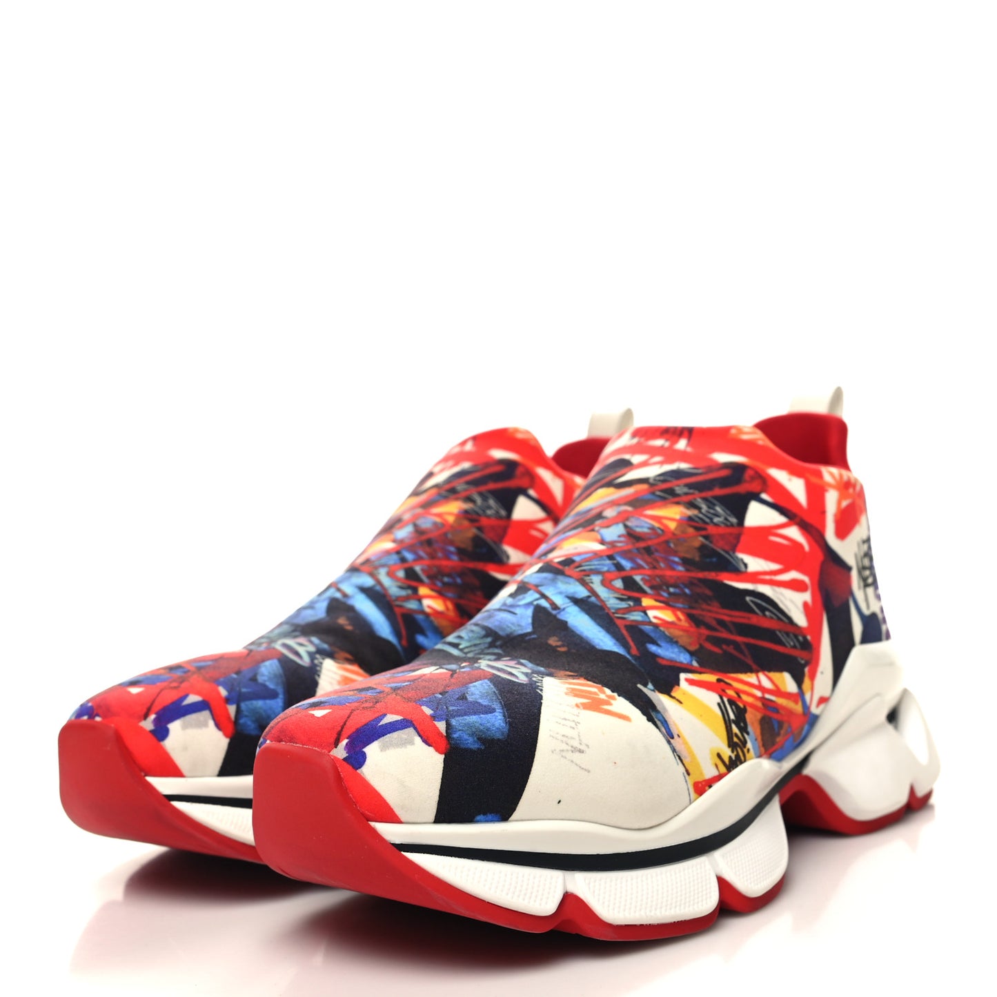 Neoprene Sock Space Run Donna Flat Sneakers 39.5 Multicolor