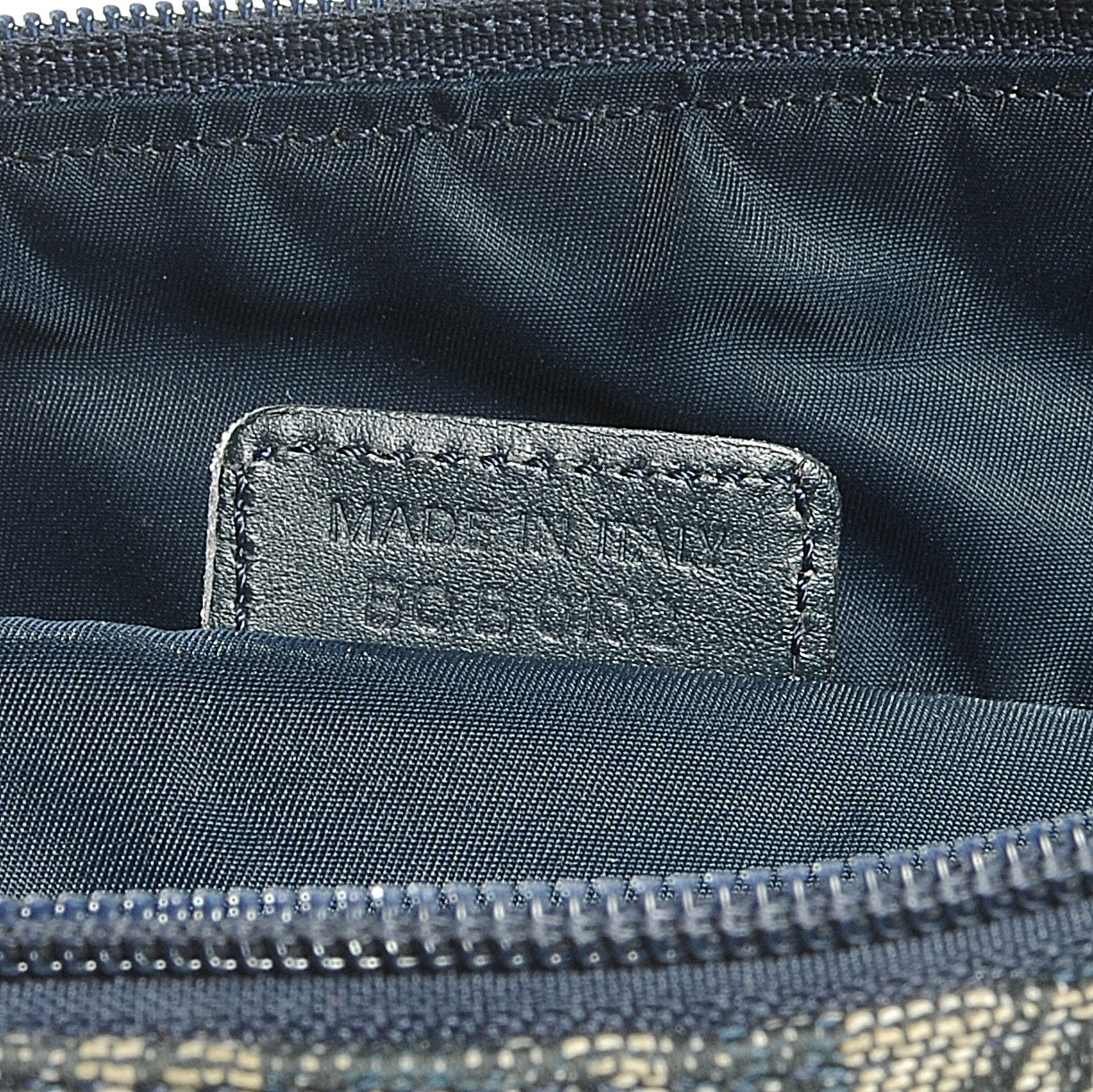 Christian Dior Monogram Messenger Navy 7 of 8