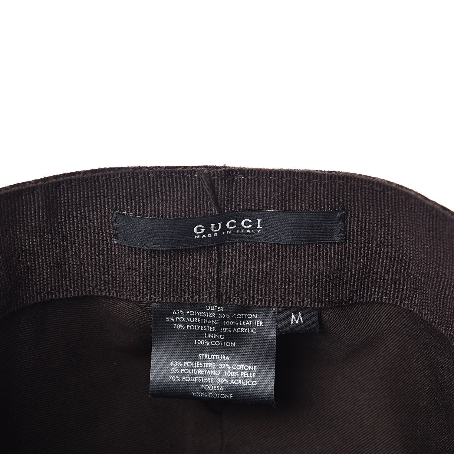 Gucci Monogram Hat M Brown 6 of 7