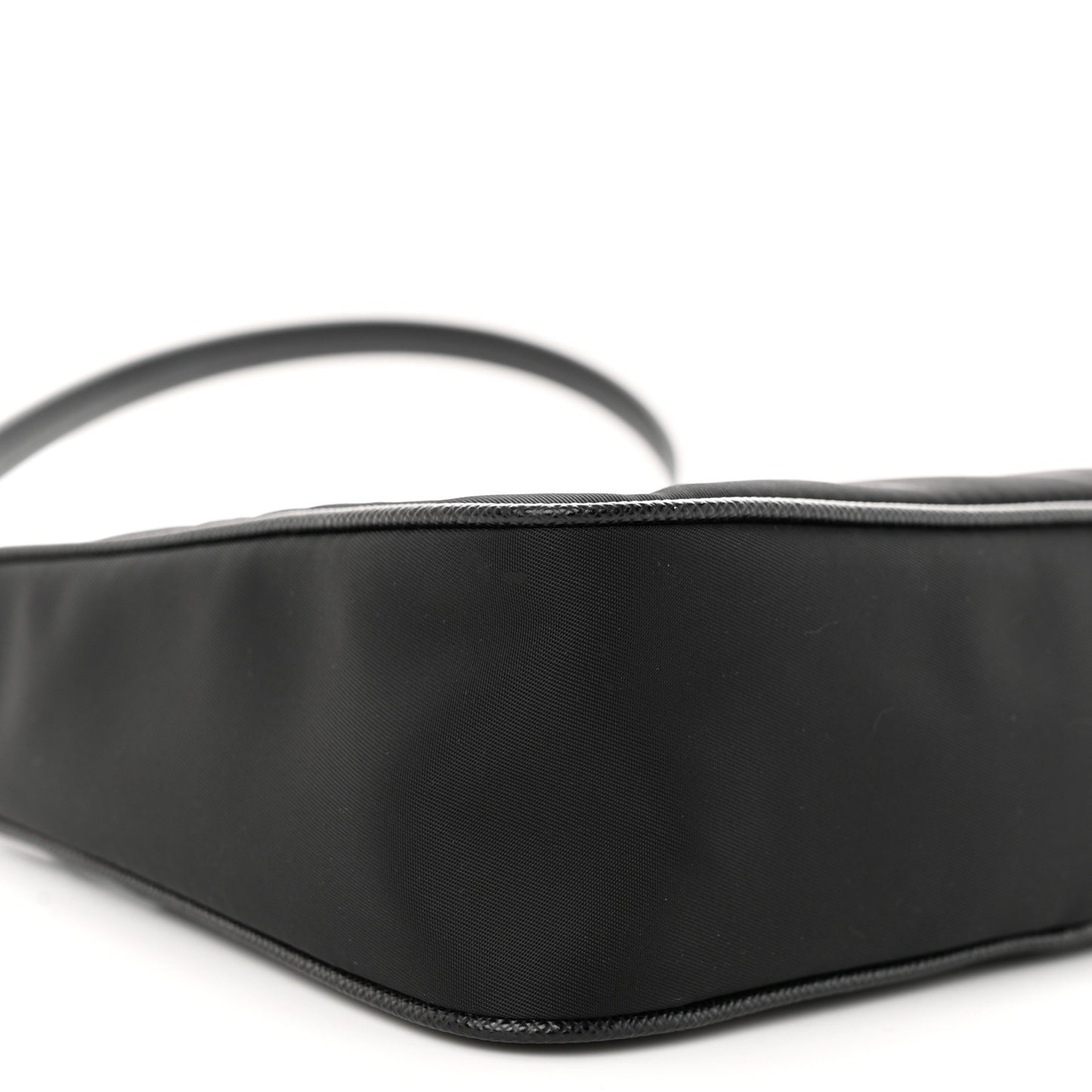 Tessuto Nylon Saffiano Mini Re-Edition 2005 Bag Black