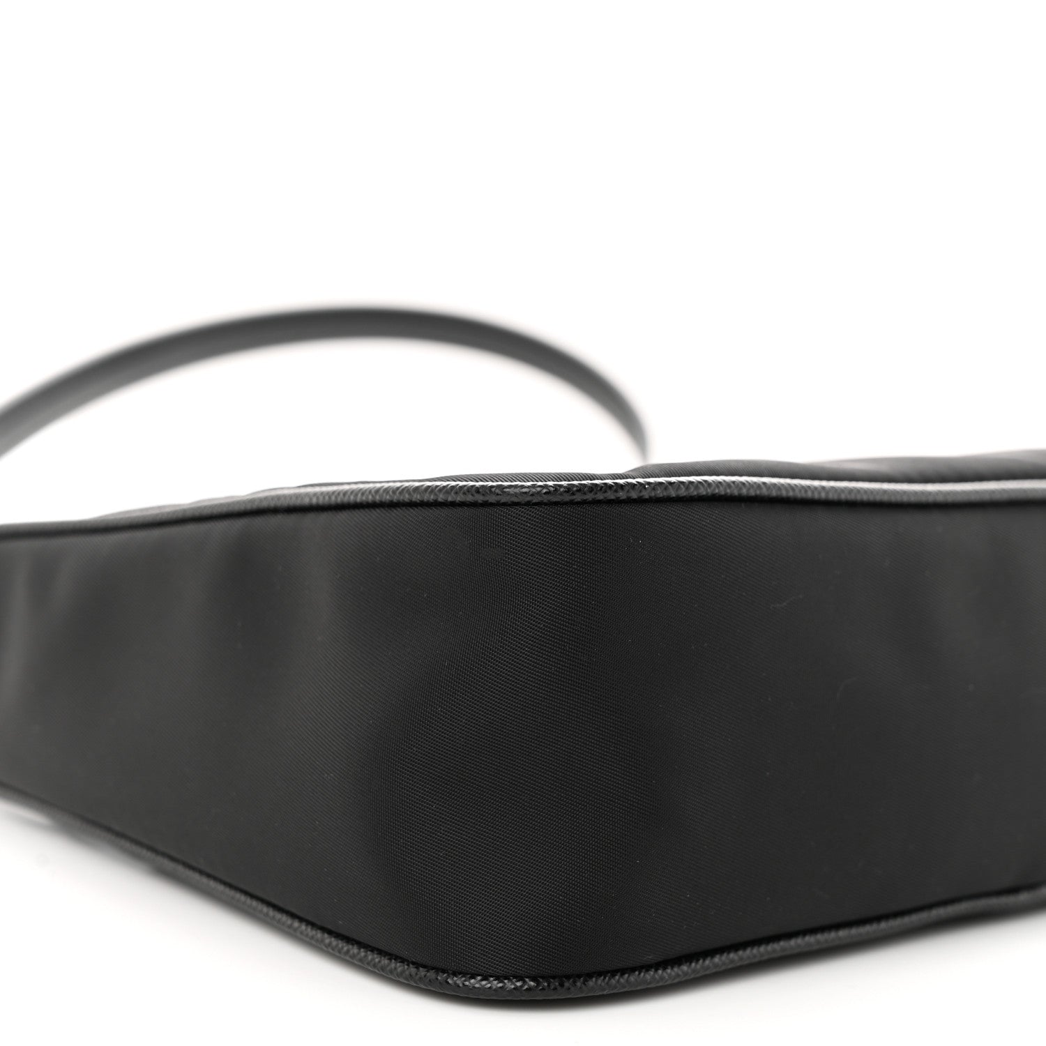 Prada Tessuto Nylon Saffiano Mini Re-Edition 2005 Bag Black 10 of 11